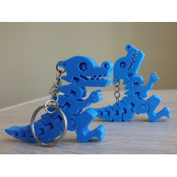 Flex Dinozor Hareketli Anahtarlık 100 Adet