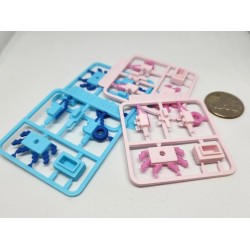 Minecraft Axolot Mini Maket 100 Adet