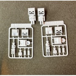 Minecraft Skeleton Mini Maket 100 Adet