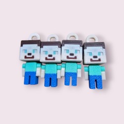 Minecraft Steve Anahtarlık 100 Adet