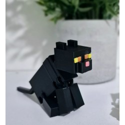 Minecraft Siyah Kedi Figür...