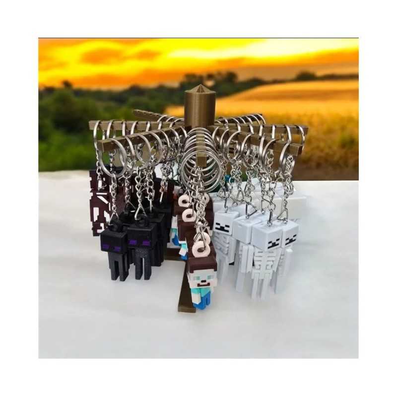 Minecraft Anahtarlık Seti 56 Parça