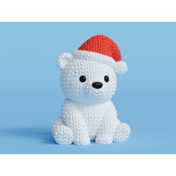 Yılbaşı Süsü Kutup Ayısı 50 Adet